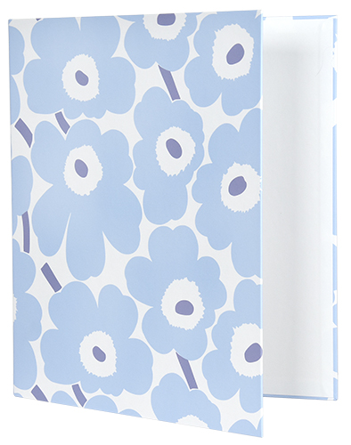 Rengaskansio 4 cm Marimekko Unikko vaaleansininen