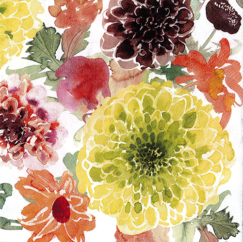 Servetti 33cm Pentik Daalia multi