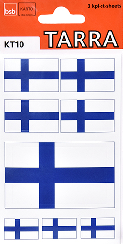 Tarra KT10 Suomen lippu