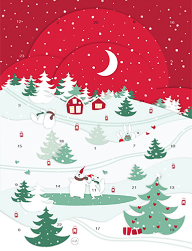 Joulukalenteri A4 Kaisa Rekinen