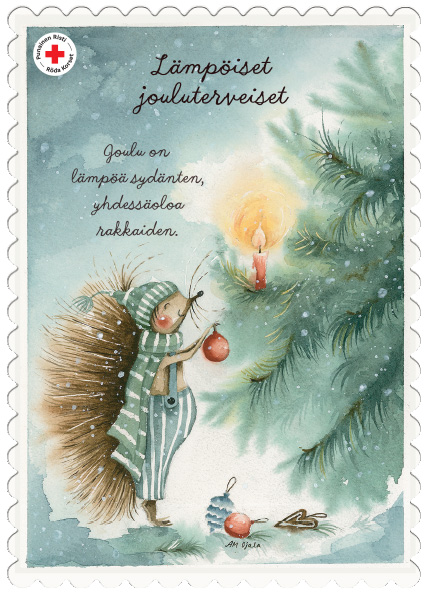 1-os joulu SPR Anskun Akvarelli