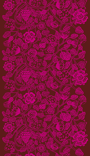 2-os Marimekko Tiara fuksia