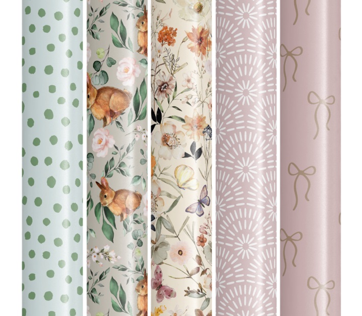 Lahjapaperi romanttinen KY 70x200cm 25rll