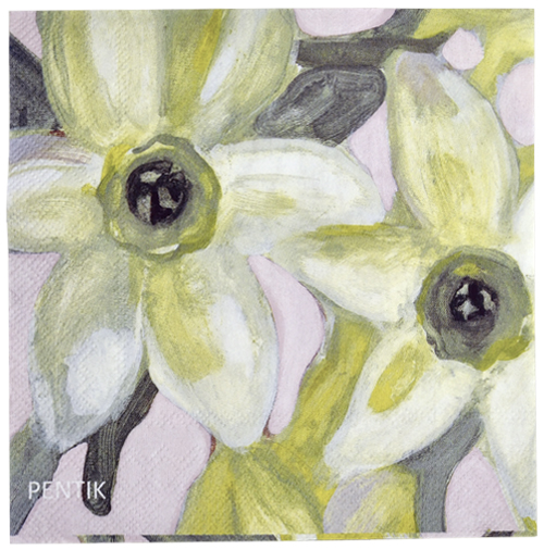 Servetti 33cm Pentik Narsissi keltainen