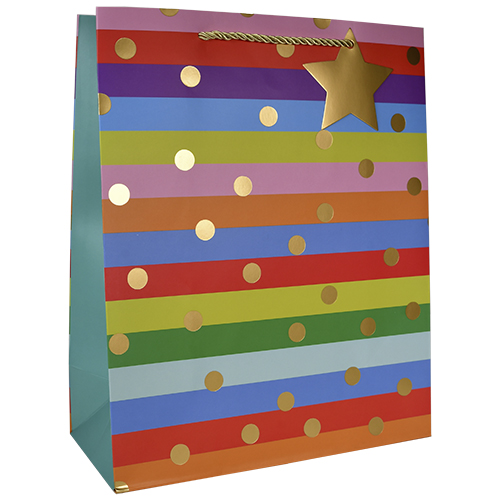 Lahjakassi L/F värikkäät raidat