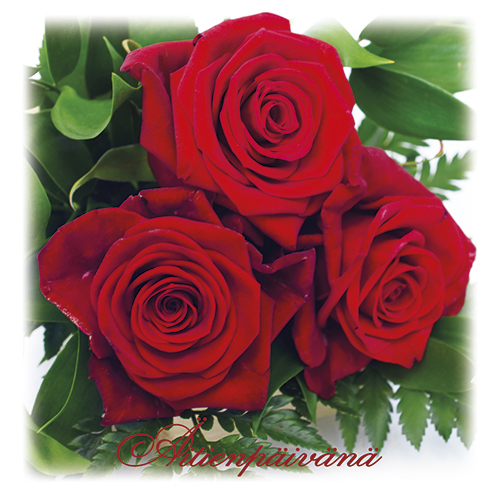 2-os äitienpäivänä neliökortti Kati Pekkarinen