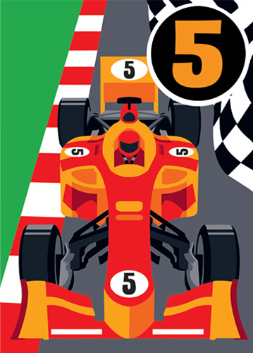 1-os vuosikortti 5v poika