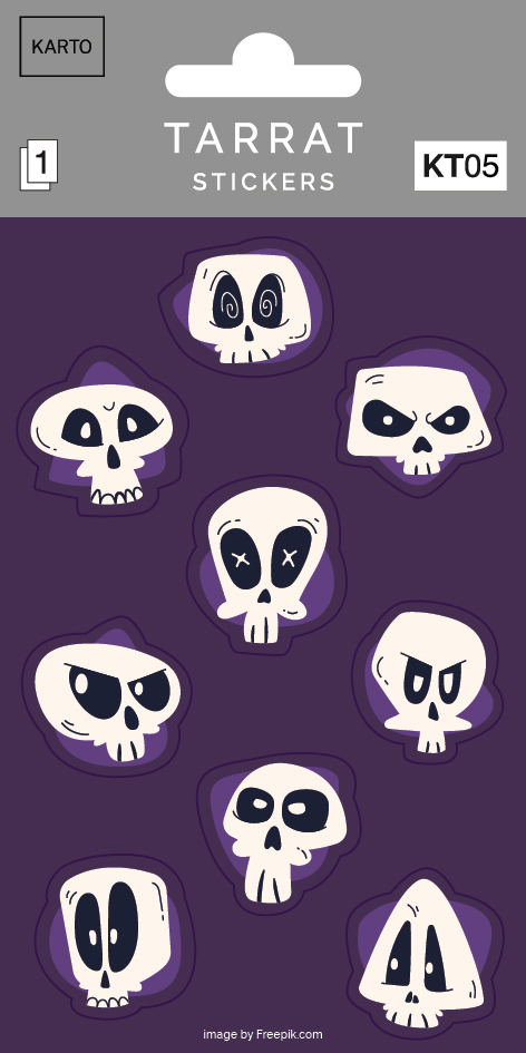 Paper sticker KT05