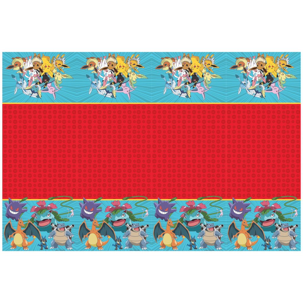 Plastic tablecover Pokemon 120x180cm
