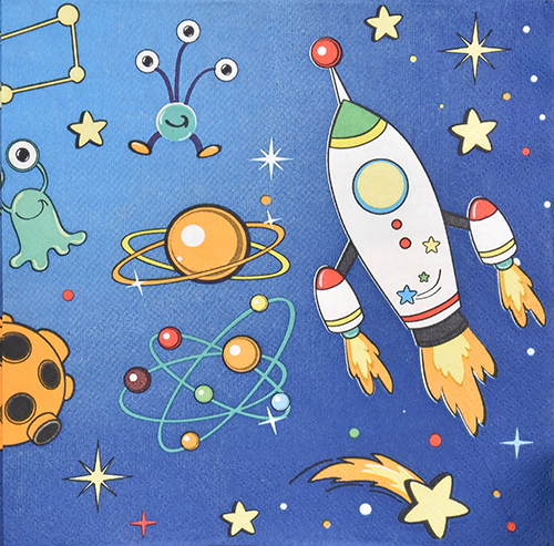 Lautasliina 33cm avaruus 20 kpl