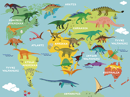 Juliste 30x40cm villieläimet