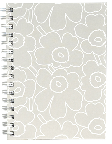 Notebook A5 o-wire hardcover Marimekko Piirtounikko