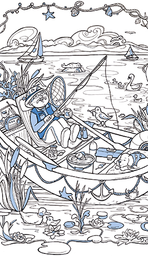 2-os kortti Sininen päivä