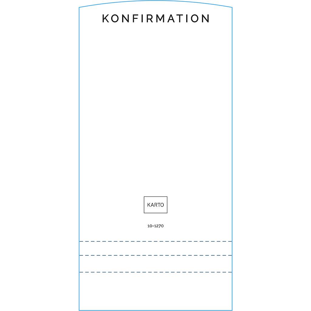 1-lok riviopaste Konfirmation
