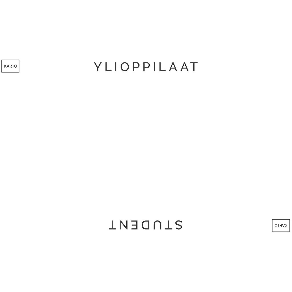 5-lok riviopaste Ylioppilaat-Student 39-55 cm