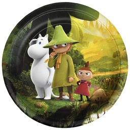 [57410] Lautanen 22cm MOOMIN2 8kpl P109