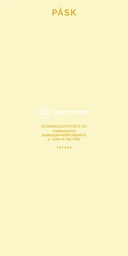 [101442] 1-lok riviopaste pääsiäinen ruotsink Påsk Porto betalt