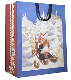 [6621299] Joulukassi XXL/G Koivu Joulupukki