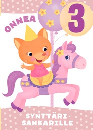 [47P20091] 1-os vuosikortti 3v tyttö