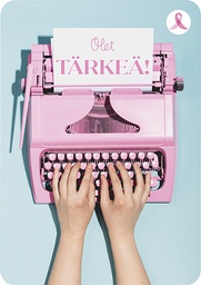 [27P00389] 1-os kortti Roosa nauha