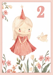 [47P20060] 1-os vuosikortti 2v tyttö