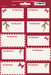 [1327617] Pakettitarra joulu 2 arkkia raita