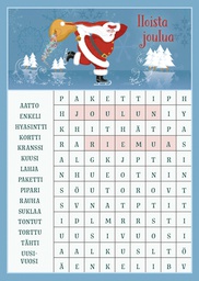 [29375] 1-os joulu ristikkokortti