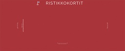 [101456] 5-lok riviopaste joulu ristikkokortit
