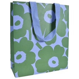 [6611342] Lahjakassi M/E Marimekko Unikko sini-vihreä
