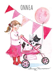 [473P0312] 1-os onnittelu tyttö Minna Immonen