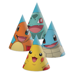 [98394] FSC Paper hats Pokemon 6 pcs