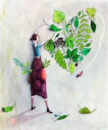 [79796] 1-os taidekortti Aquarupella