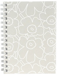 [16062] Notebook A5 o-wire hardcover Marimekko Piirtounikko
