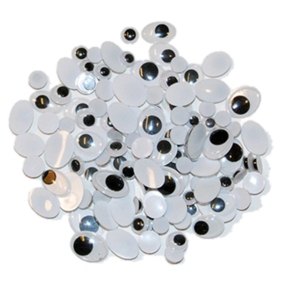 Askartelusilmät laj. pyöreä soikea 100 kpl