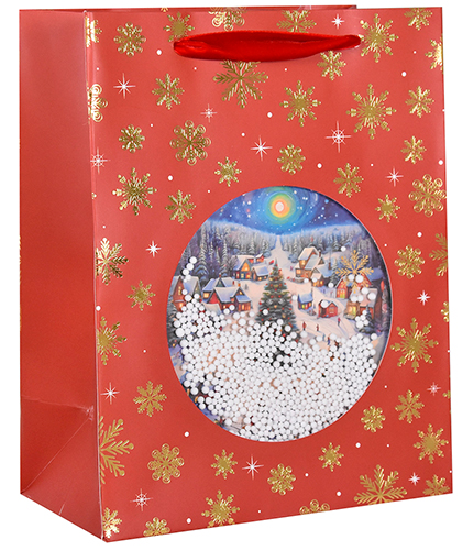 Joulukassi M/F punainen konfetti