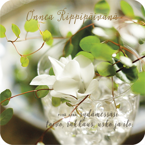 2-os rippi neliökortti Ilona Pietiläinen