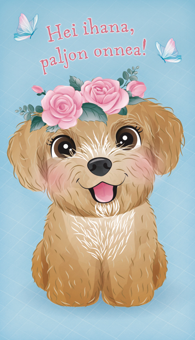 2-os onnittelu tyttö