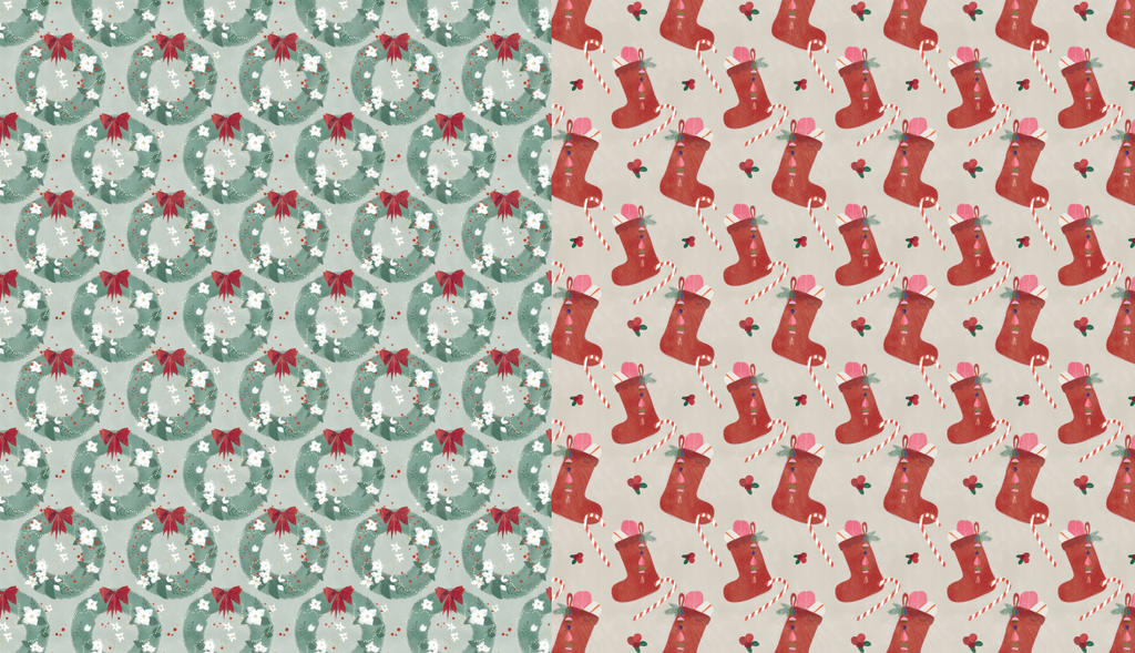 Joulupaperi Rekinen KY 70 x 200 cm 25 rll