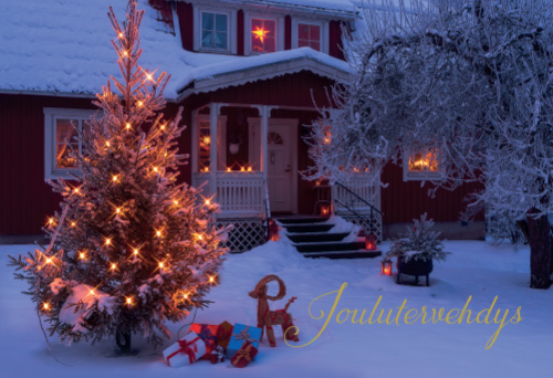 Liikejoulukorttipussi Jorma Jämsen