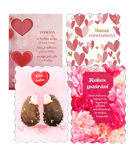 P Ystävänpäivälajitelma 26 20 kpl