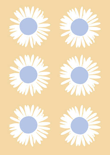 1-os Marimekko Auringonkukka sin-beige