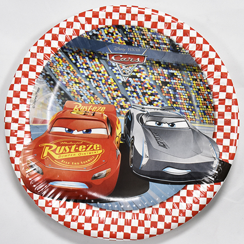 Lautanen 20 cm Cars  8 kpl P112 