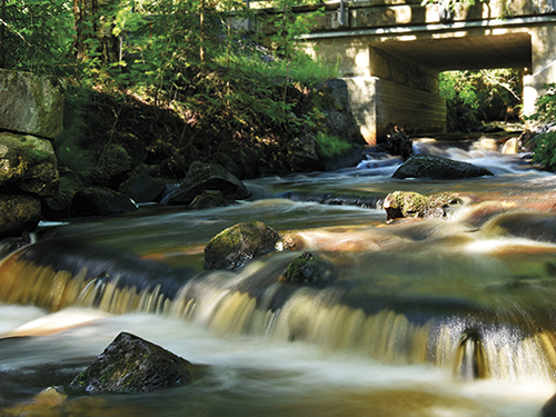 Juliste 30x40cm Veden lasku