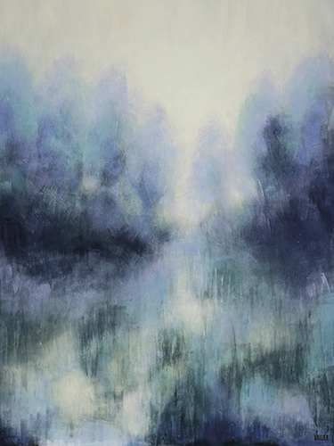 Juliste 60x80cm Vallila Lammella sininen