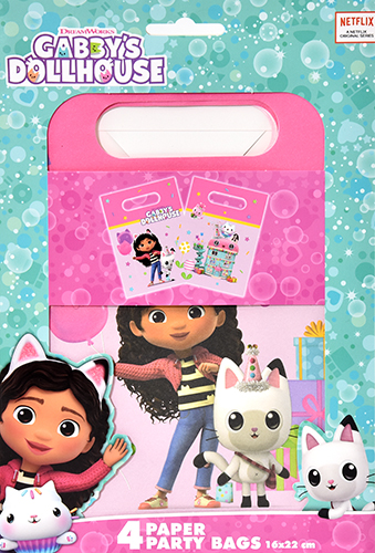 Partypussit Gabbys Dollhouse 4kpl