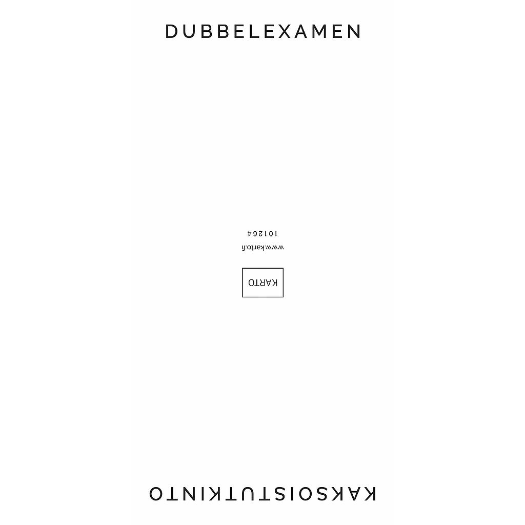 1-lok opaste Kaksoistutkinto Dubbelexamen