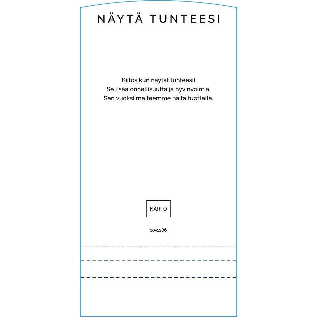 1-lok riviopaste Näytä tunteesi