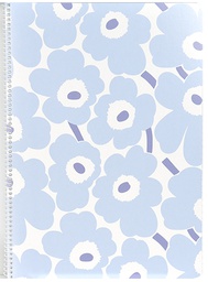 [12156] Kierrevihko A4/40L Marimekko Mini unikko vaaleansininen