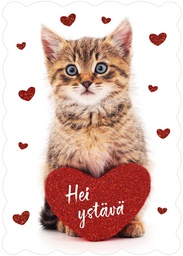 [29401] 1-os ystävänpäivä stanssattu Hallmark