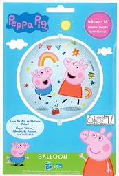 [93038] Foil balloon 46 cm Peppa pig 1 pcs